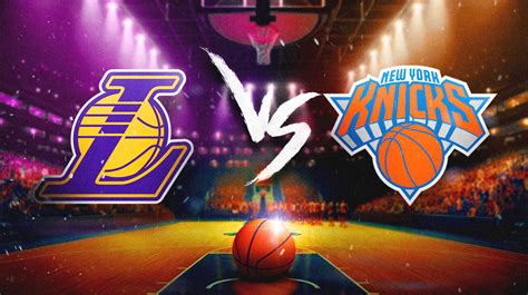 lakers vs knicks odds